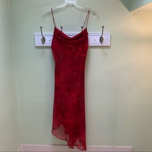 Red Floral Dress - perfect for prom (11/12)